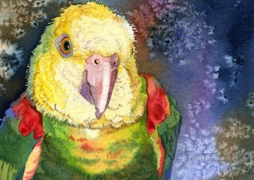 動物 Painting - オウムの雛鳥